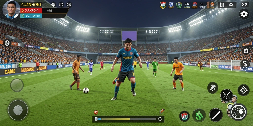 Tampilan gameplay <strong>CUANHOKI</strong> yang mendebarkan dan penuh aksi.