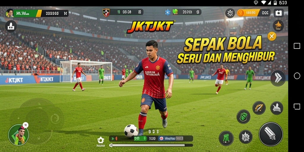 Tampilan gameplay JKTJKT yang menegangkan dan seru.