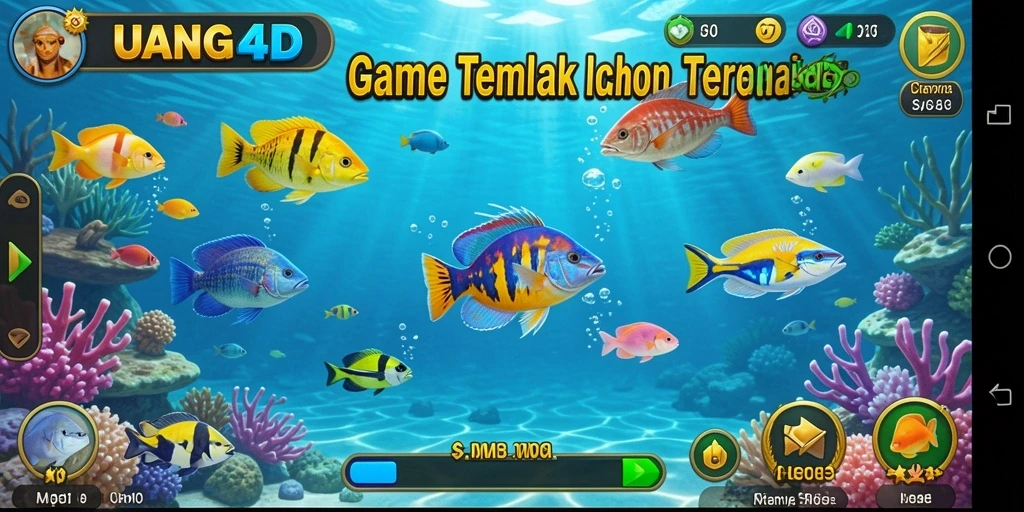 Tampilan gameplay UANG4D yang penuh warna dan seru.