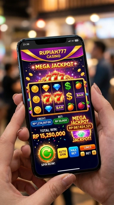 Tangkapan layar menunjukkan katalog lengkap aplikasi di rupiah777.