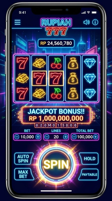 Visualisasi proses unduh yang cepat di rupiah777.